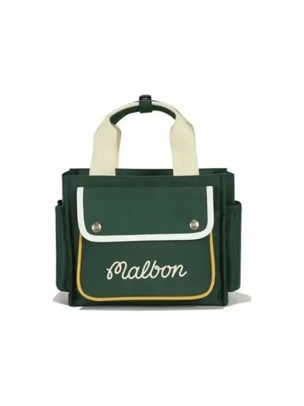New Malbon Golf Boston Bag Shoulder Bag 2 Colors Available